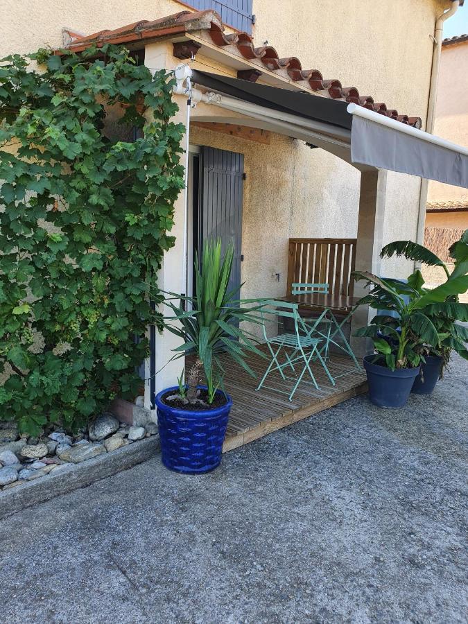Ferienwohnung T2 Jusqu'A 4 Personnes En Rez-De-Jardin De Maison, Avec Piscine, Draps Et Serviettes De Toilette Fournis Argelès-sur-Mer Exterior foto